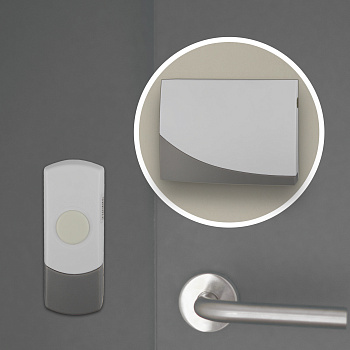 ЭРА C91-2 Звонок беспроводной, две кнопки