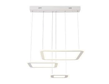 Ambrella Подвесной светодиодный светильник с пультом FA4329/3 WH белый 3000K/4200K/6400K 154W 650*460*590 (ПДУ РАДИО 2.4G)