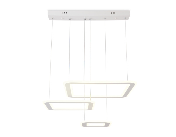 Ambrella Подвесной светодиодный светильник с пультом FA4329/3 WH белый 3000K/4200K/6400K 154W 650*460*590 (ПДУ РАДИО 2.4G)