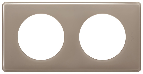 Legrand Celiane Кофейный глянец Рамка 2-я (2+2 мод) 066612