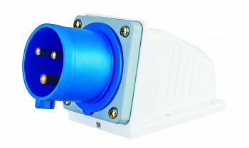 Dekraft Вилка стац. 2Р+РЕ 32А 380В IP44 ВС-103