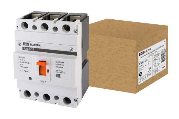 TDM ВА87-35 3Р  200А 25кА SQ0751-0015
