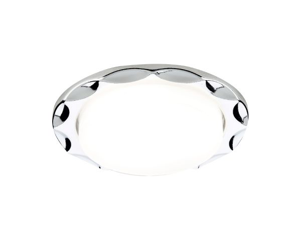 Ambrella Встраиваемый точечный светильник G155 SL серебро GX53 Ambrella Встраиваемый точечный светильник G155 SL серебро GX53