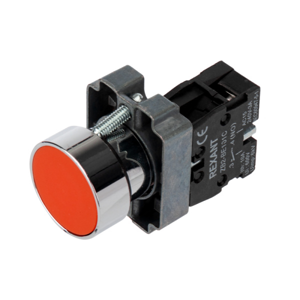 Кнопка XB2 красная NC Rexant 36-5520