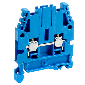 DKC CBC.10(Ex)i, проходной зажим синий 10 кв.мм