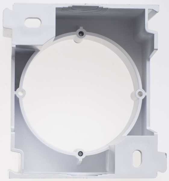 Купить Systeme Electric Glossa Алюминий Расширение коробки наружного монтажа