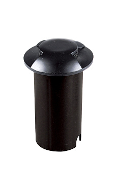 Jazzway Светильник PGR R60/2 2w 4000K Black IP65 (грунтовый встраиваемый) .5024861