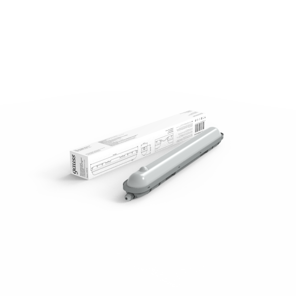 Купить Gauss Св-к лин СПП-176 EVO 18W 1980lm 6500K 200-240V IP65 600*76*82мм ИК-сенс и соед в лин LED 864424318-S