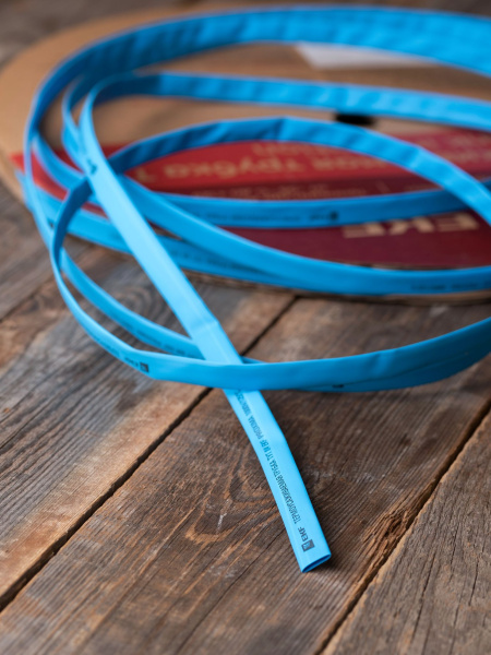 Купить EKF PROxima Термоусаживаемая трубка ТУТ нг 8/4 синяя рулон