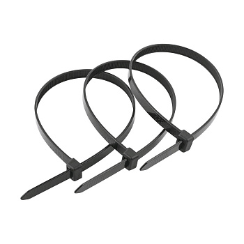 Tech-Krep Хомут-стяжка 4,2х300 черный (нейлон) (4 шт) - пакет 106924