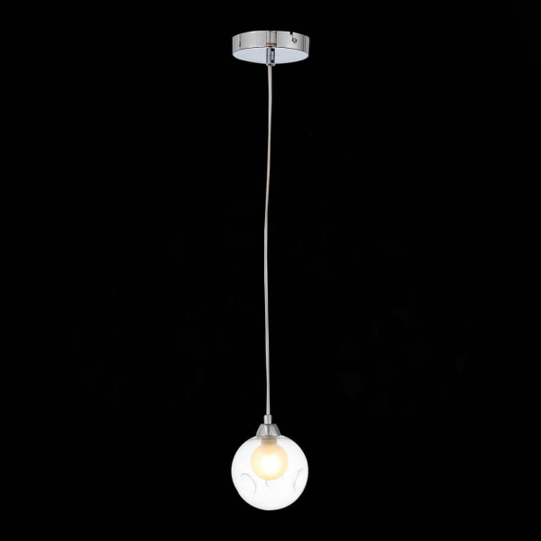 Купить ST LUCE SL431.113.01 Подвес  Хром/Прозрачный, Белый G9 1*3W