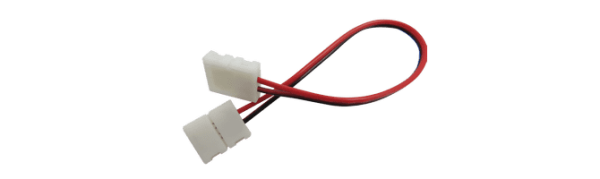 SWG Коннектор для ленты 5050 двуxсторонний (ширина 10 мм,длина провода 15 см ) 2pin-10mm30mm-2