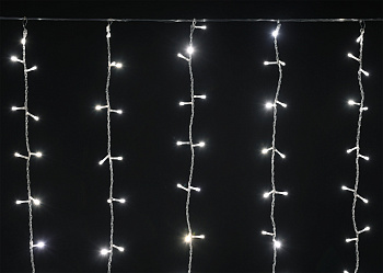 IEK Гирлянда занавес 1,5х1,5 160WW IP20 прозрачный 230В тр