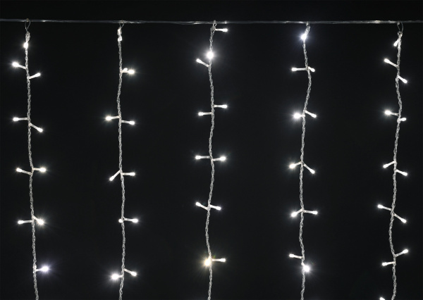 IEK Гирлянда занавес 1,5х1,5 160WW IP20 прозрачный 230В тр