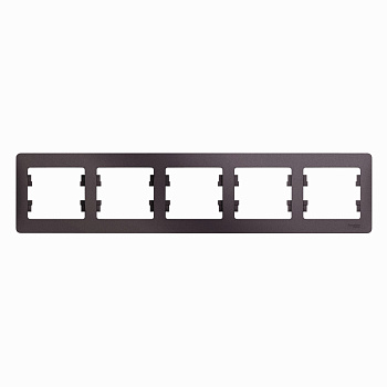 Systeme Electric Glossa Сиреневый туман Рамка 5-ая, горизонтальная