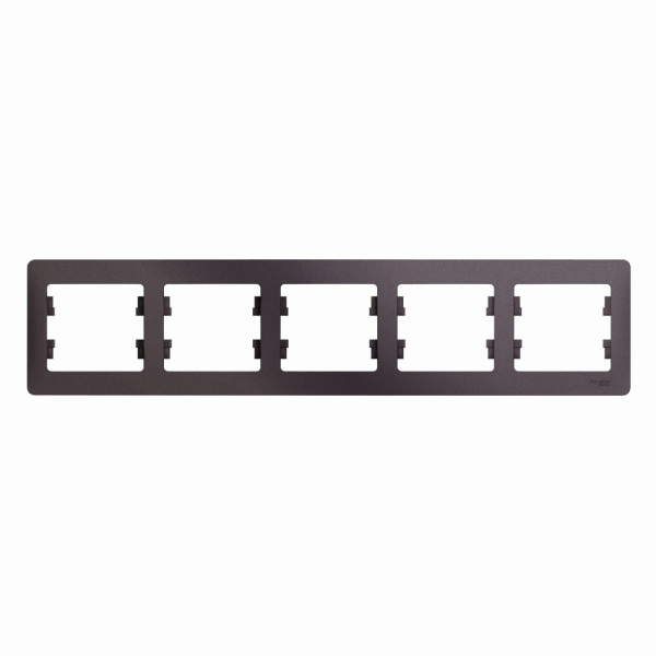 Systeme Electric Glossa Сиреневый туман Рамка 5-ая, горизонтальная