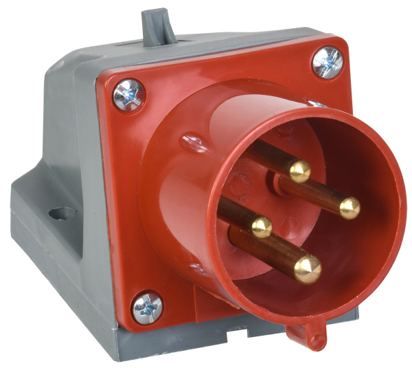 IEK Вилка 524 стац.3Р+РЕ 32А 380В IP44