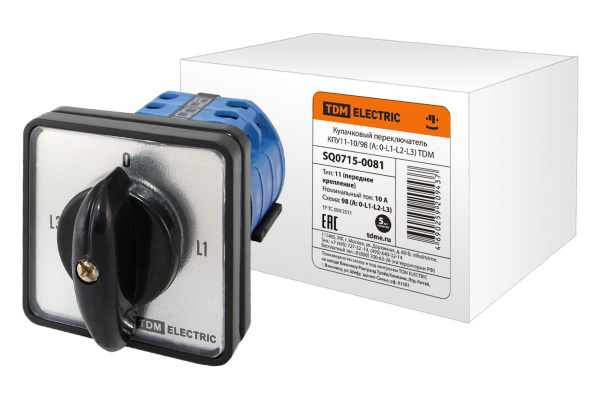 TDM КПУ11-10/98 (A: 0-L1-L2-L3) SQ0715-0081