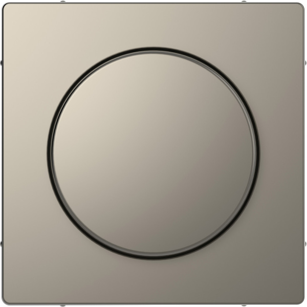 SE Merten D-Life Никель Накладка центральная с поворотной рукояткой для диммера MTN5250-6050