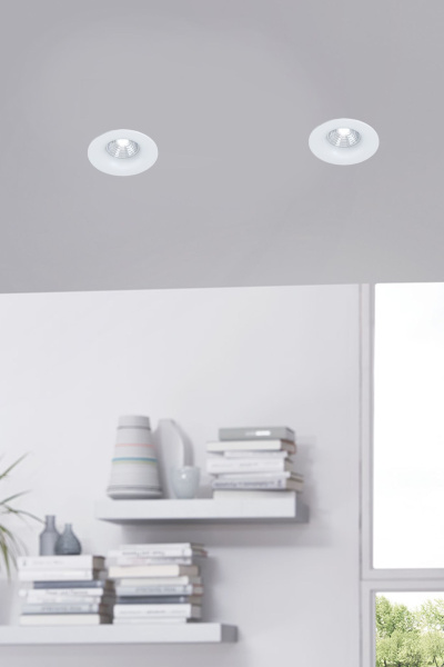 Купить Eglo 98245 Cветодиодный встраиваемый светильник SALICETO димм., 6W(LED), 88, 450lm, 4000K, алюминий, белый