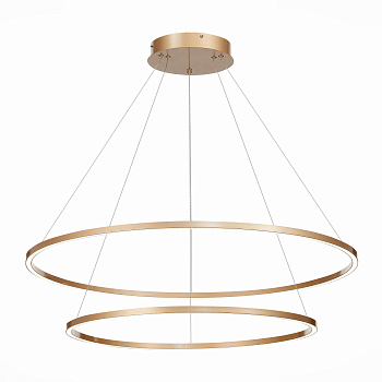 ST LUCE  ST605.243.91 Светильник подвесной Золотистый/Белый LED 1*91W 4000K