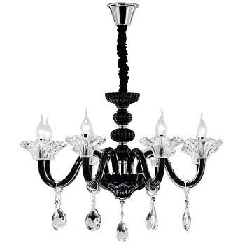 Citilux CL351183 Ирида Черн+Прозр Светильник Люстра