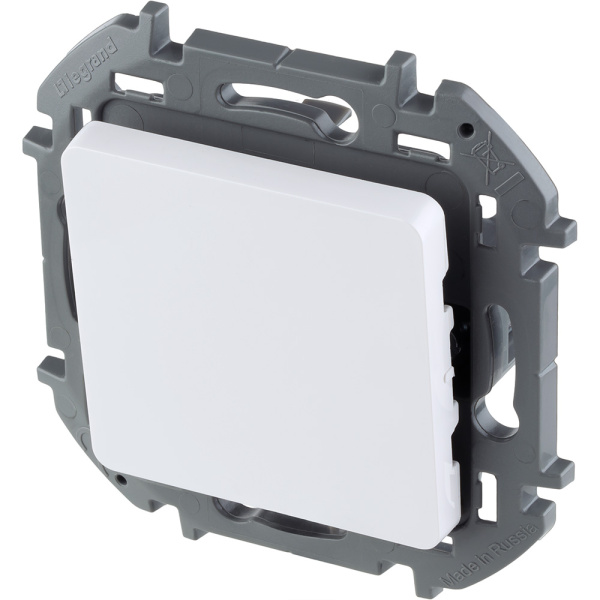 Купить Legrand INSPIRIA Белый Выключатель одноклавишный 10 AX - 250 В 673600