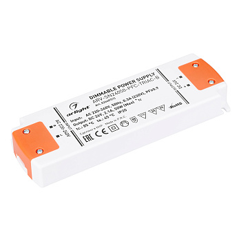 Arlight Блок питания ARV-SN24050-PFC-TRIAC-B (24V, 2.1A, 50W) (IP20 Пластик, 3 года) 026407(1)