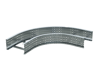 DKC Угол лестничный 90 градусов 150x600, R600, горячий цинк