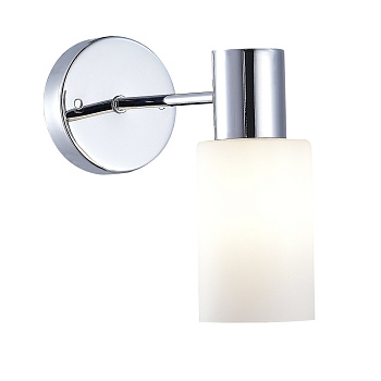 Evoluce SLE1139-101-01 Бра Хром/Белый E14 1*60W