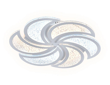 Ambrella Потолочный светодиодный светильник с пультом FA856/6 WH белый 168W D500*50 (ПДУ РАДИО 2.4)