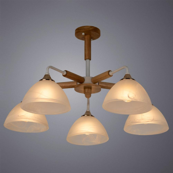Купить Arte Lamp A5032PL-5BR Люстра потолочная