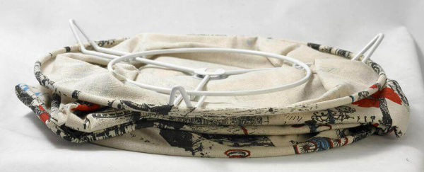 Купить Lussole LGO Металл Белый /  Ткань Торшер E27 60W LSP-0504