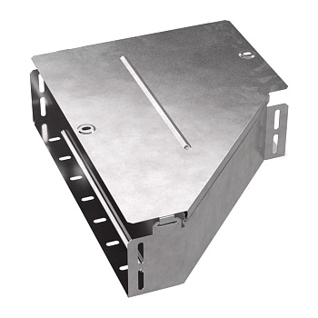 Промрукав Переходник левый с крышкой Стандарт 400х200х100 PR16.0684