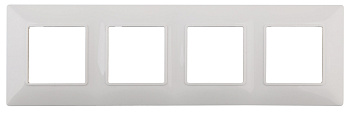 ЭРА 14-5004-01 Elegance Белый Рамка 4-ая
