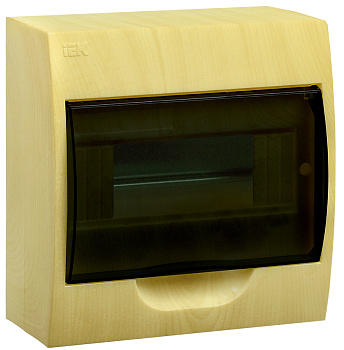 IEK KREPTA 3 Корпус пластиковый ЩРН-П-8  IP41 сосна откр.монтаж