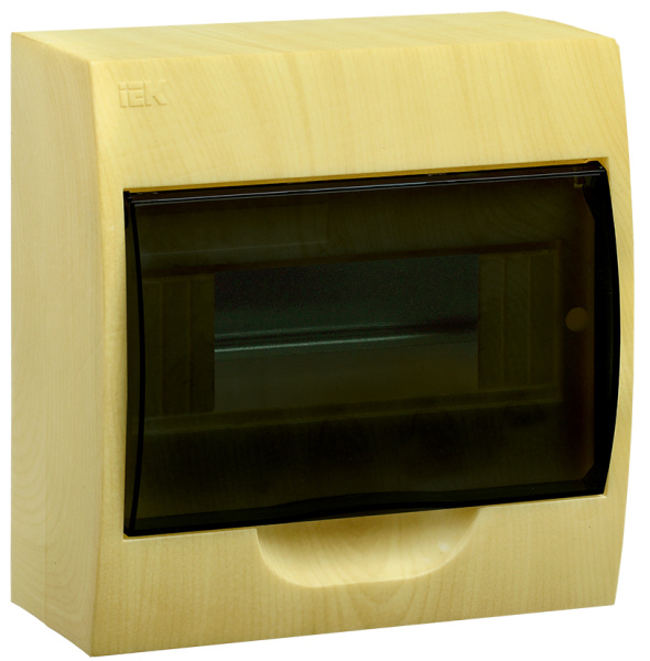 IEK KREPTA 3 Корпус пластиковый ЩРН-П-8  IP41 сосна откр.монтаж