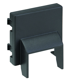 Simon Connect Графит Плата для ввода кабель-канала 20х20мм, 45х45мм K21-14