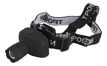 ТРОФИ GB-301 Фонарь налобный [3Вт, 3хААА, карт] Б0030187