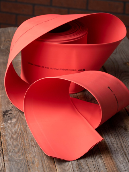 Купить EKF PROxima Термоусаживаемая трубка ТУТ нг 100/50 красная рулон