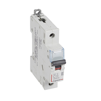Legrand DX3-E Автоматический выключатель 1P 13А (С) 6000/6kA 407262 Legrand DX3-E Автоматический выключатель 1P 13А (С) 6000/6kA 407262
