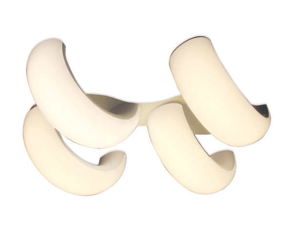 Ambrella Потолочный светодиодный светильник с пультом FC11/4 WH 80W 620*500*190 (ПДУ РАДИО 2.4) FC11/4 WH 80W D620*500