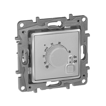 Legrand Etika Алюминий Термостат для пола 672430