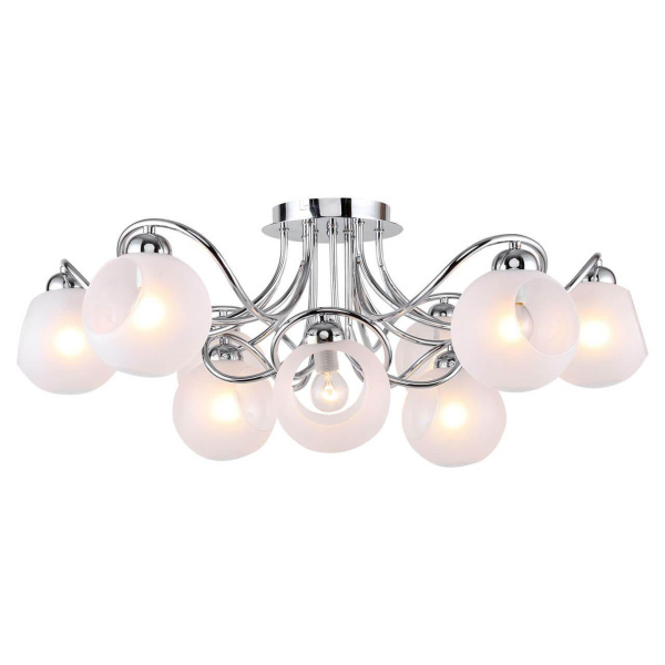 Lussole Комплект GRLSP-8140 (Светильник LSP-8140, Лампа светодиодная E14 9 шт.)