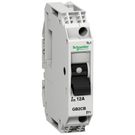 SE GV2 Автоматический выключатель с комбинированным расцепителем 1P 12А (GB2CB20)