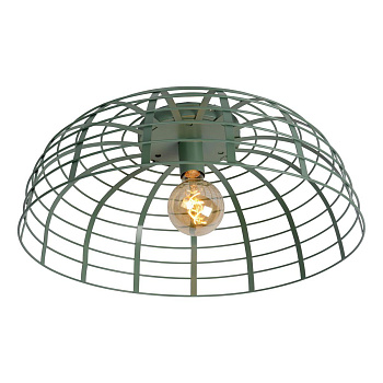 Lucide ELODIE Светильник потолочный Ø 56 cm 1xE27 Turquoise 45149/56/37