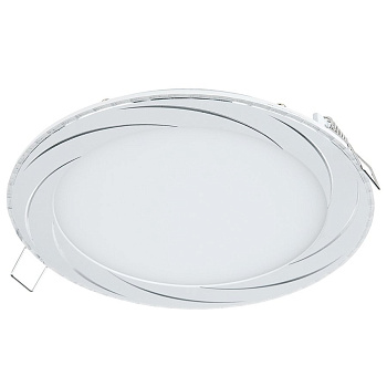 Elektrostandard DLR004 12W 4200K / Светильник встраиваемый WH белый a035362