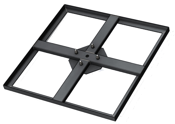 EZETEK Основание под утяжелители для молниеотвода до 12 м 90300