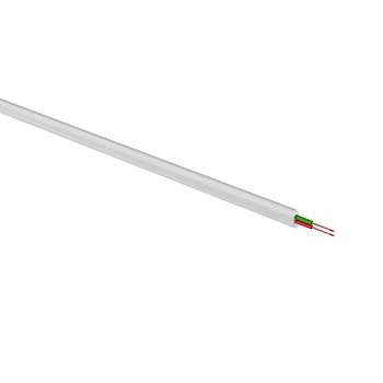 Кабель телефонный 2 жилы, 100 м., белый, (CCA), (ШТЛП-2) Rexant 01-5001-3