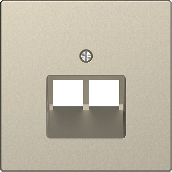 SE Merten D-Life Сахара Накладка центральная для розетки 2-ной RJ45 MTN4522-6033